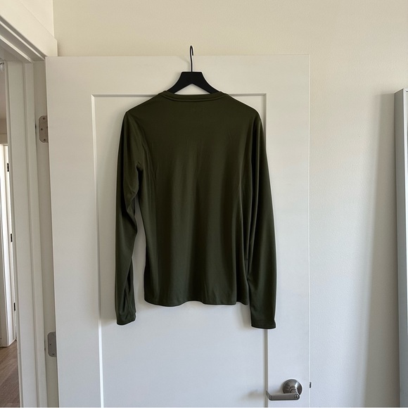 Mountain Hardwear Men’s Wicked Recycled Long-sleeve, Size Small, Army Green - Picture 3 of 4